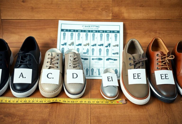 Shoe Width Letters Explained: Choose the Perfect Fit