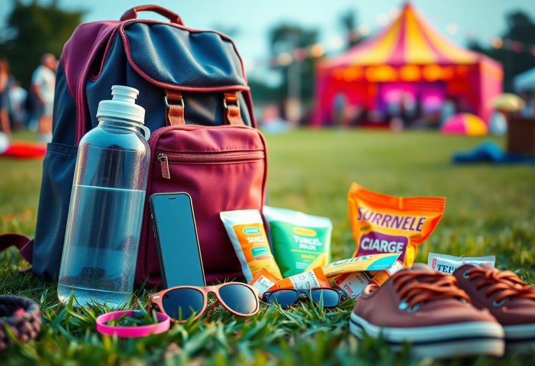 Essential Items for Your Music Festival Adventure